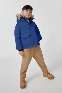 Chamarras Canada Goose Niños Mexico - Lynx Abrigos Azules HD1035786